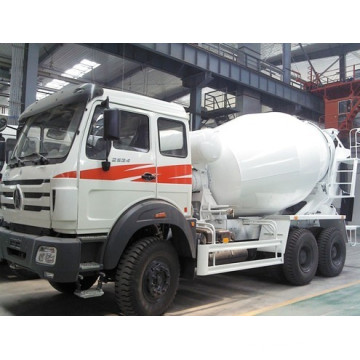 Chine Camion de mélange concret de Beiben 6cbm, 8cbm, 9cbm, camion de mélangeur de 12cbm